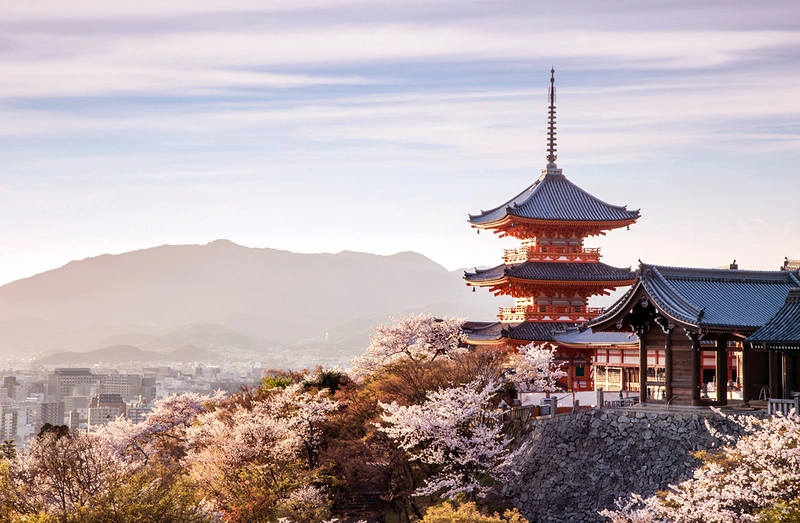 Ngôi đền Kiyomizu-dera nổi tiếng Kyoto