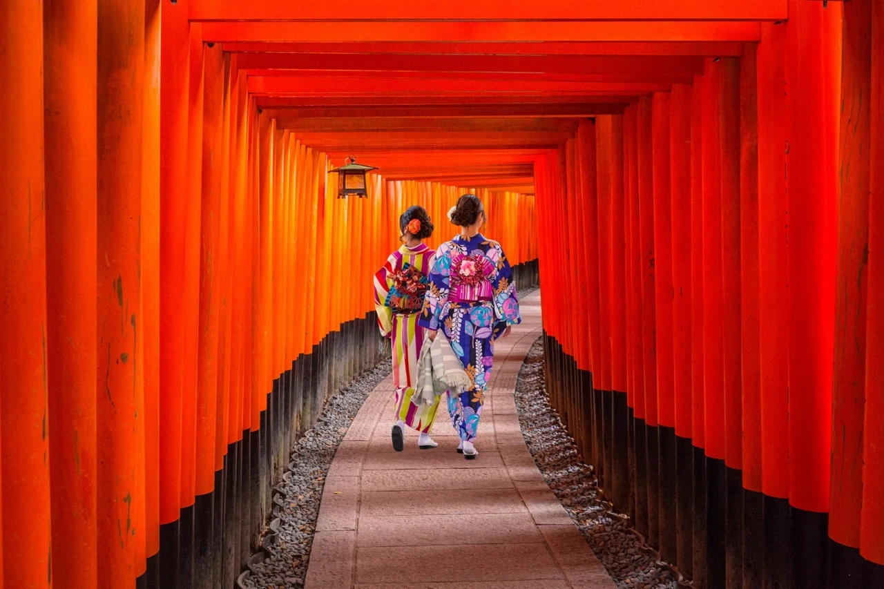 Check in siêu đẹp tại Fushimi Inari Taisha 