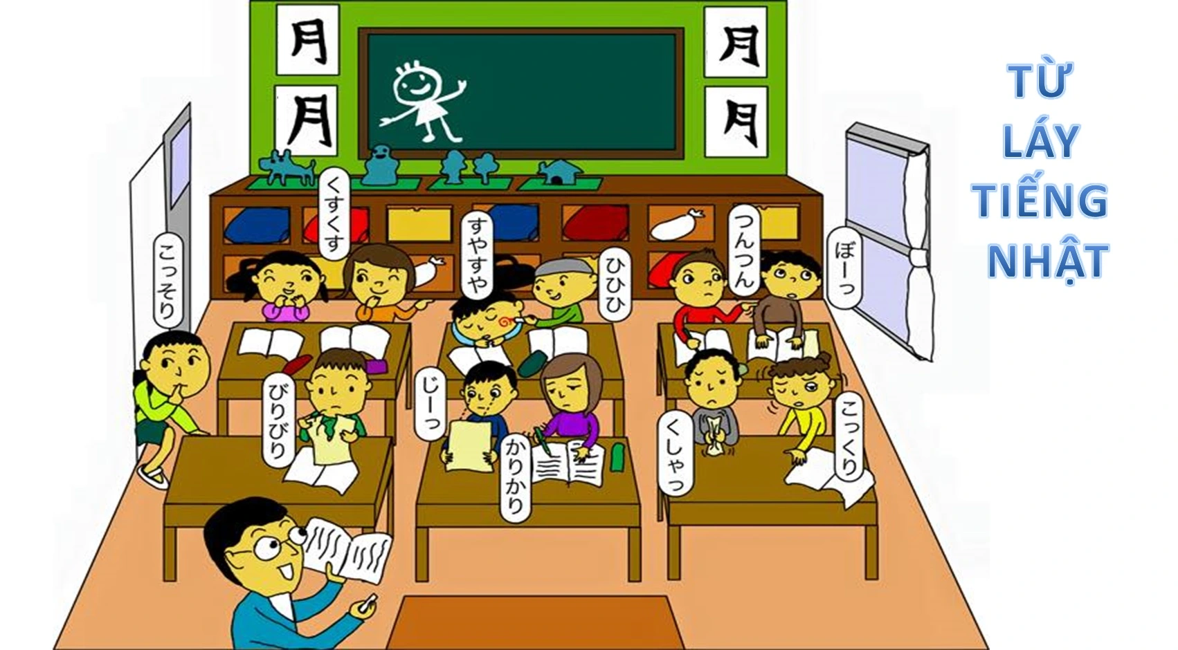 Học từ láy tiếng Nhật hiệu quả