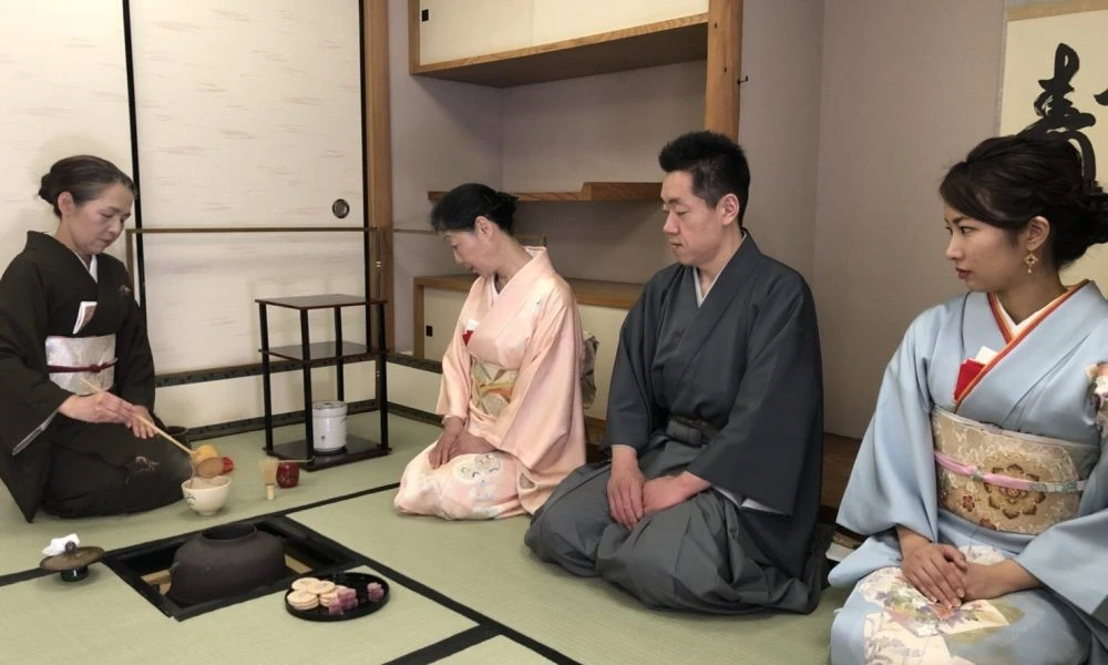 Nghi thức của văn hóa trà đạo Nhật Bản
